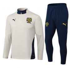 Portogallo Tute Felpe da Allenamento 2025/26 - 1-4 Zip Beige