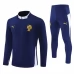 Portogallo Tute Felpe da Allenamento 2025/26 - 1-4 Zip Blu