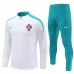 Portogallo Tute Felpe da Allenamento Bambino 2024/25 - 1-4 Zip Bianco