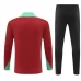 Portogallo Tute Felpe da Allenamento Bambino 2024/25 - 1-4 Zip Rosso