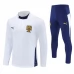Portogallo Tute Felpe da Allenamento Bambino 2025/26 - 1-4 Zip Bianco