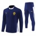 Portogallo Tute Felpe da Allenamento Bambino 2025/26 - 1-4 Zip Blu