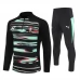 Portogallo Tute Felpe da Allenamento Bambino 2025/26 - 1-4 Zip Nero Verde