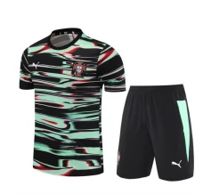 Portogallo Tute Maglia da Allenamento 2025/26 - Shorts Nero Verde