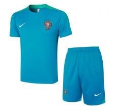 Portogallo Tute Maglia da Allenamento Bambino 2024/25 - Shorts Blu