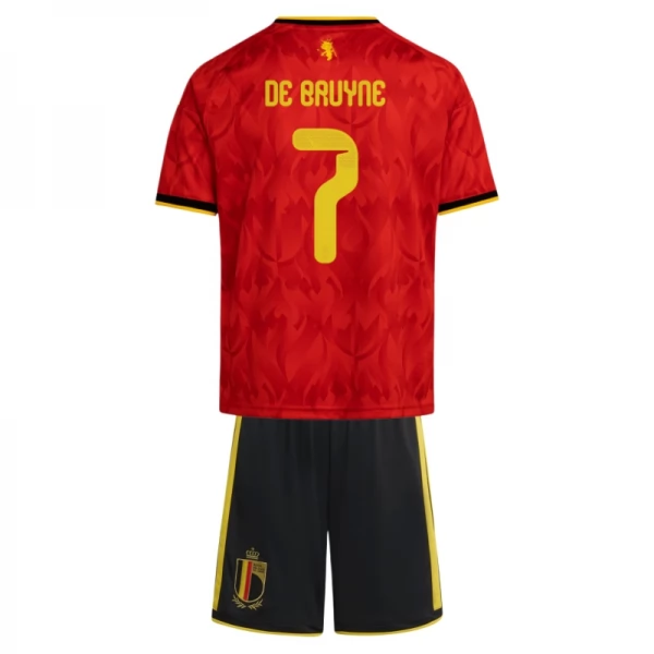 Prima Divisa Belgio De Bruyne 7 Mondiali 2026 Bambino Prima Divisa Belgio De Bruyne 7 Mondiali 2026 Bambino