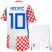 Prima Divisa Croazia Modrić 10 Mondiali 2026 Bambino