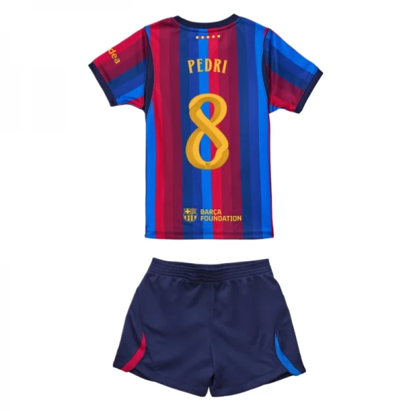 Prima Divisa FC Barcelona Pedri 8 2026/27 Bambino Prima Divisa FC Barcelona Pedri 8 2026/27 Bambino