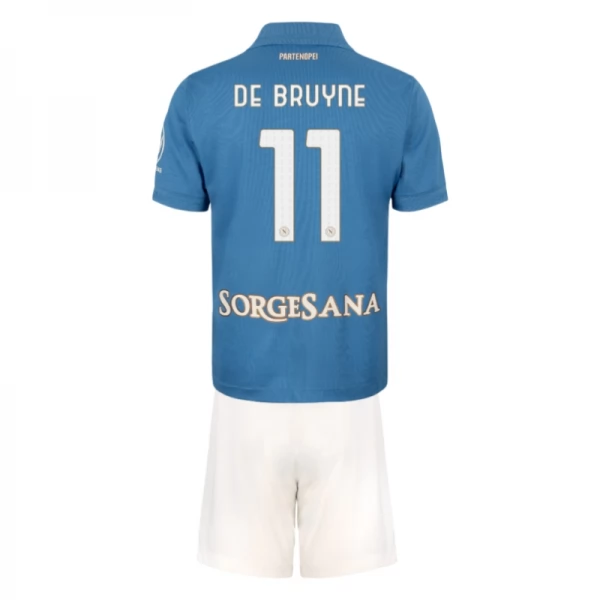 Prima Divisa SSC Napoli De Bruyne 11 2026/27 Bambino Prima Divisa SSC Napoli De Bruyne 11 2026/27 Bambino