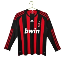 Prima Maglia AC Milan Retro 2008-09 Maniche Lunghe Prima Maglia AC Milan Retro 2008-09 Maniche Lunghe