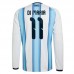 Prima Maglia Argentina Di Maria 11 Mondiali 2026 Maniche Lunghe