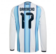 Prima Maglia Argentina Garnacho 17 Mondiali 2026 Maniche Lunghe