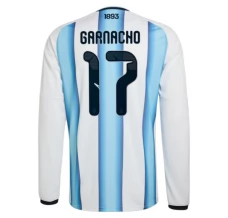 Prima Maglia Argentina Garnacho 17 Mondiali 2026 Maniche Lunghe