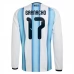 Prima Maglia Argentina Garnacho 17 Mondiali 2026 Maniche Lunghe