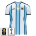 Prima Maglia Argentina Mondiali 2026 con Patch
