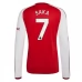 Prima Maglia Arsenal Saka 7 2026/27 Maniche Lunghe