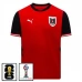 Prima Maglia Austria Mondiali 2026 con Patch