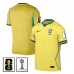 Prima Maglia Brasile Mondiali 2026 con Patch