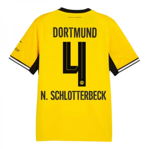 Prima Maglia BV Borussia 09 Dortmund N.Schlotterbeck 4 2026/27 Prima Maglia BV Borussia 09 Dortmund N.Schlotterbeck 4 2026/27