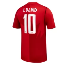 Prima Maglia Canada J.David 10 Mondiali 2026