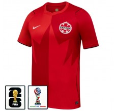 Prima Maglia Canada Mondiali 2026 con Patch Prima Maglia Canada Mondiali 2026 con Patch