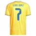 Prima Maglia Colombia Luis Díaz 7 Mondiali 2026