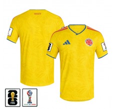 Prima Maglia Colombia Mondiali 2026 con Patch Prima Maglia Colombia Mondiali 2026 con Patch