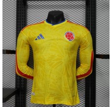 Prima Maglia Colombia Mondiali 2026 Maniche Lunghe