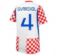 Prima Maglia Croazia Gvardiol 4 Mondiali 2026