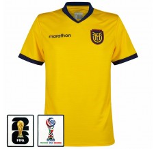 Prima Maglia Ecuador Mondiali 2026 con Patch