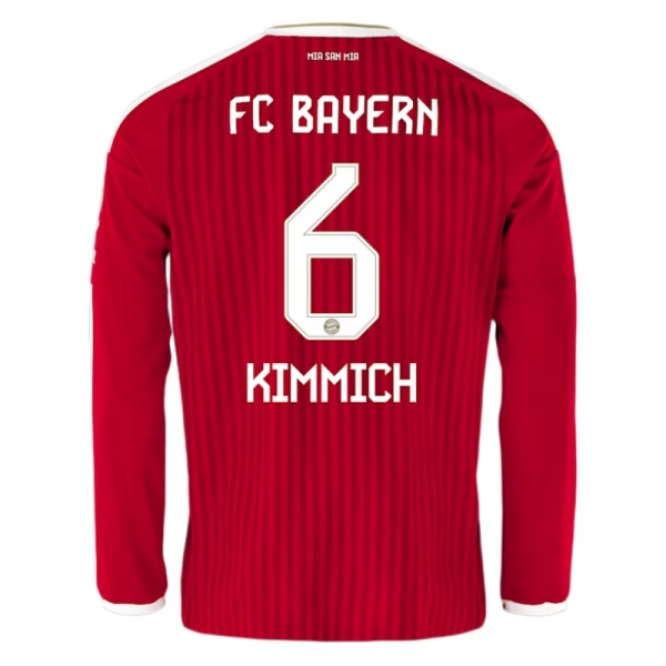 Prima Maglia FC Bayern München Kimmich 6 2026/27 Maniche Lunghe Prima Maglia FC Bayern München Kimmich 6 2026/27 Maniche Lunghe