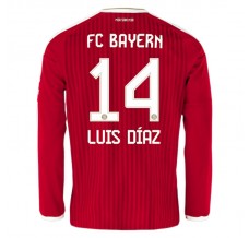 Prima Maglia FC Bayern München Luis Díaz 14 2026/27 Maniche Lunghe