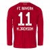 Prima Maglia FC Bayern München N.Jackson 11 2026/27 Maniche Lunghe Prima Maglia FC Bayern München N.Jackson 11 2026/27 Maniche Lunghe