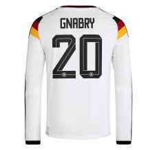 Prima Maglia Germania Gnabry 20 Mondiali 2026 Maniche Lunghe
