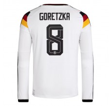 Prima Maglia Germania Goretzka 8 Mondiali 2026 Maniche Lunghe