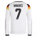 Prima Maglia Germania Havertz 7 Mondiali 2026 Maniche Lunghe