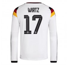 Prima Maglia Germania Wirtz 17 Mondiali 2026 Maniche Lunghe