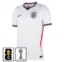 Prima Maglia Inghilterra Mondiali 2026 con Patch Prima Maglia Inghilterra Mondiali 2026 con Patch