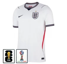 Prima Maglia Inghilterra Mondiali 2026 con Patch
