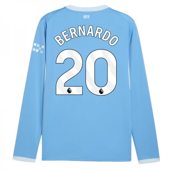 Prima Maglia Manchester City Bernardo 20 2026/27 Maniche Lunghe Prima Maglia Manchester City Bernardo 20 2026/27 Maniche Lunghe