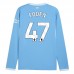 Prima Maglia Manchester City Foden 47 2026/27 Maniche Lunghe