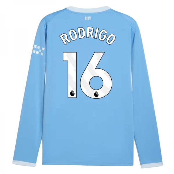 Prima Maglia Manchester City Rodrigo 16 2026/27 Maniche Lunghe Prima Maglia Manchester City Rodrigo 16 2026/27 Maniche Lunghe