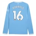 Prima Maglia Manchester City Rodrigo 16 2026/27 Maniche Lunghe Prima Maglia Manchester City Rodrigo 16 2026/27 Maniche Lunghe