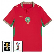 Prima Maglia Marocco Mondiali 2026 con Patch Prima Maglia Marocco Mondiali 2026 con Patch