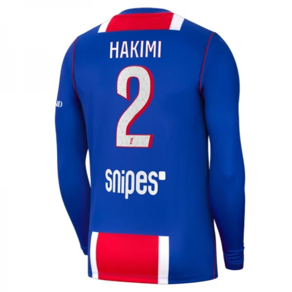 Prima Maglia Paris Saint Germain Hakimi 2 2026/27 Maniche Lunghe Prima Maglia Paris Saint Germain Hakimi 2 2026/27 Maniche Lunghe