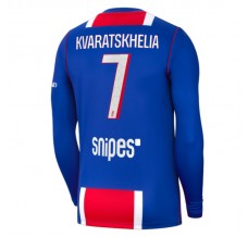 Prima Maglia Paris Saint Germain Kvaratskhelia 7 2026/27 Maniche Lunghe