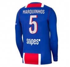 Prima Maglia Paris Saint Germain Marquinhos 5 2026/27 Maniche Lunghe