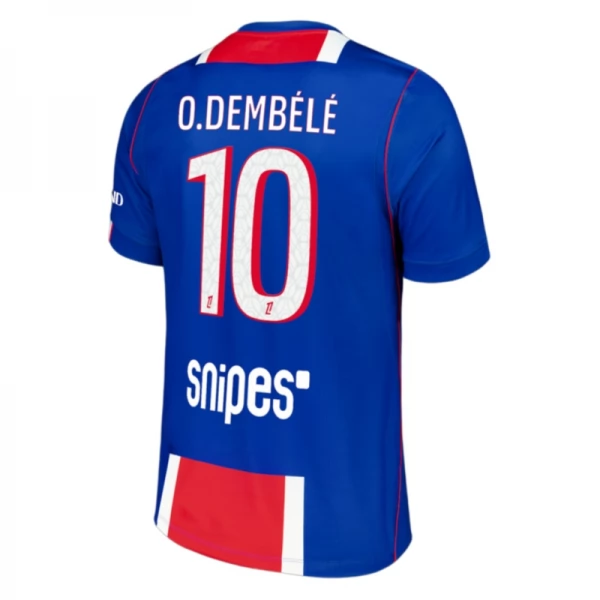 Prima Maglia Paris Saint Germain O.Dembélé 10 2026/27 Prima Maglia Paris Saint Germain O.Dembélé 10 2026/27