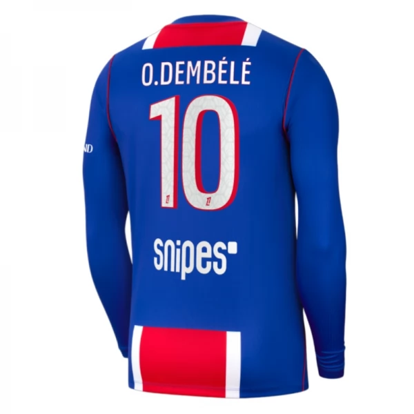 Prima Maglia Paris Saint Germain O.Dembélé 10 2026/27 Maniche Lunghe Prima Maglia Paris Saint Germain O.Dembélé 10 2026/27 Maniche Lunghe