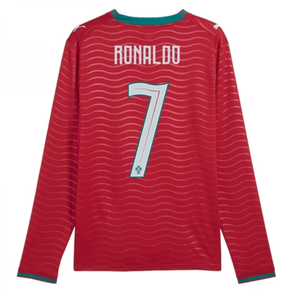Prima Maglia Portogallo Ronaldo 7 Mondiali 2026 Maniche Lunghe Prima Maglia Portogallo Ronaldo 7 Mondiali 2026 Maniche Lunghe